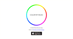Desktop Screenshot of colormymusic.com