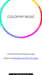 Mobile Screenshot of colormymusic.com